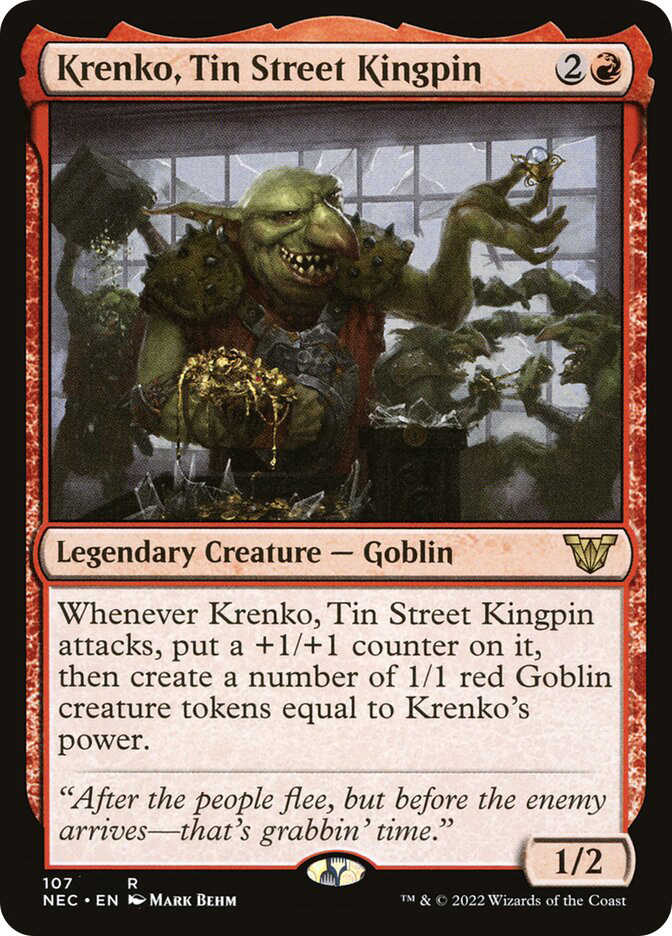 Krenko, Tin Street Kingpin | Kamigawa: Neon Dynasty Commander