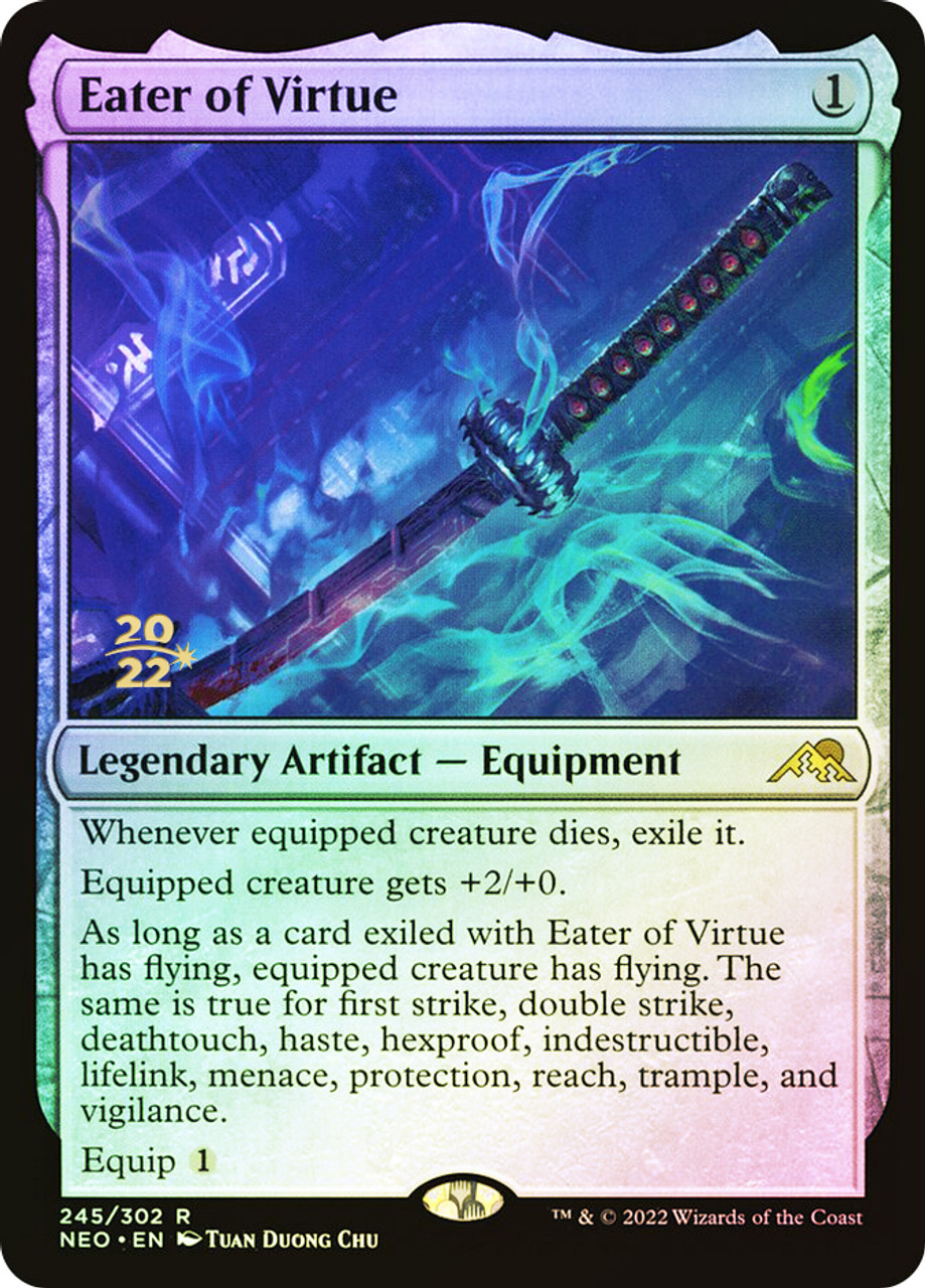 Eater of Virtue (Prerelease) (Kamigawa: Neon Dynasty
