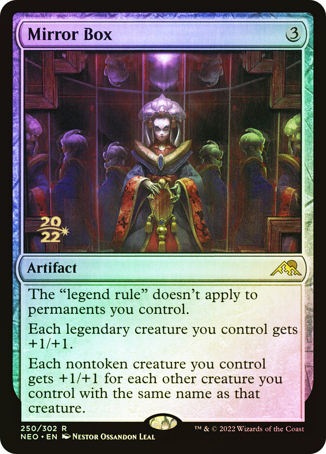 Mirror Box (Prerelease) (Kamigawa: Neon Dynasty) | Promo | Star Mirror Box (Prerelease) (Kamigawa: Neon Dynasty) | Promo | Star