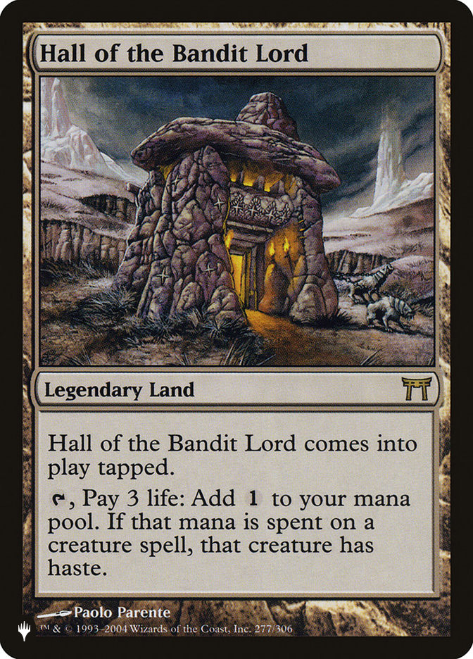 Hall of the Bandit Lord | Mystery Booster / The List | Star City Games