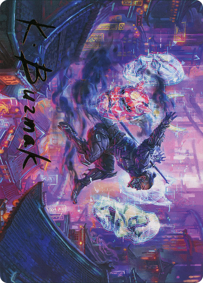 Thousand-Faced Shadow Art Card} (Signed) | Art Series: Kamigawa