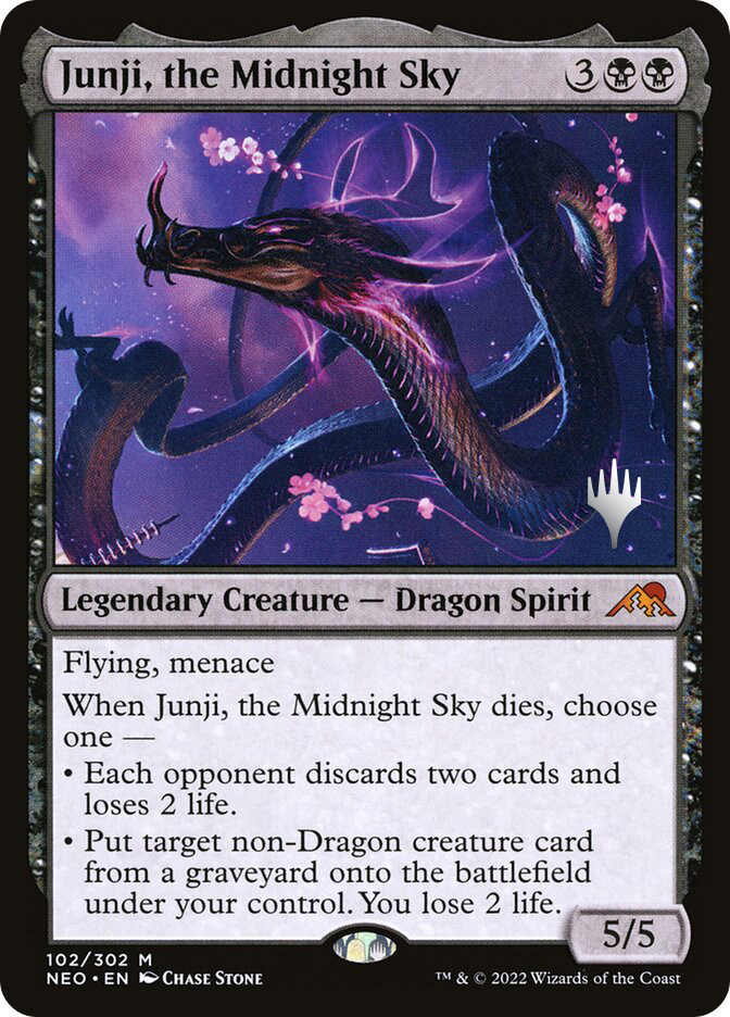 Junji, the Midnight Sky (Promo Pack) (Kamigawa: Neon Dynasty