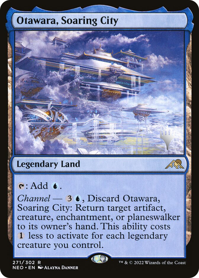 MTG Otawara, Soaring City アーティストプルーフ　サイン Otawara, Soaring City (Promo Pack) (Kamigawa: Neon Dynasty