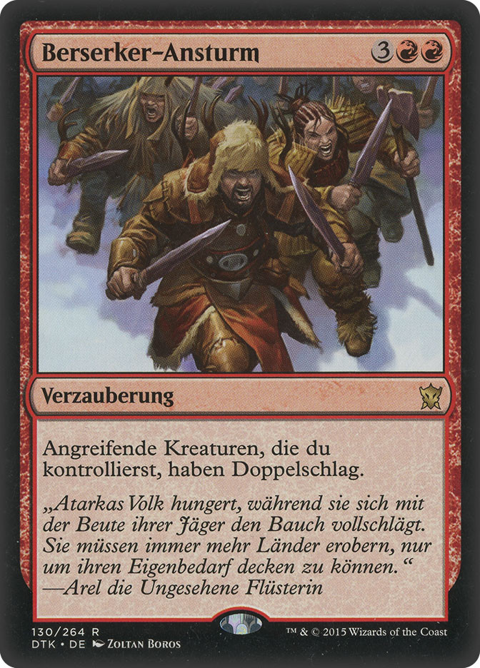 Berserkers' Onslaught | Dragons of Tarkir - German | Star City Games