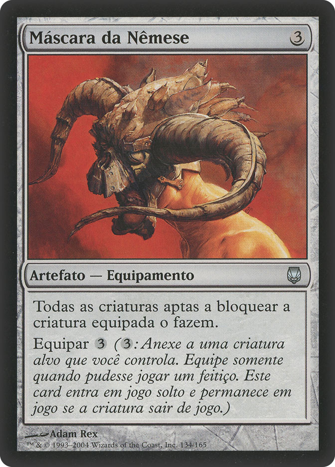 Nemesis Mask | Darksteel - Portuguese | Star City Games