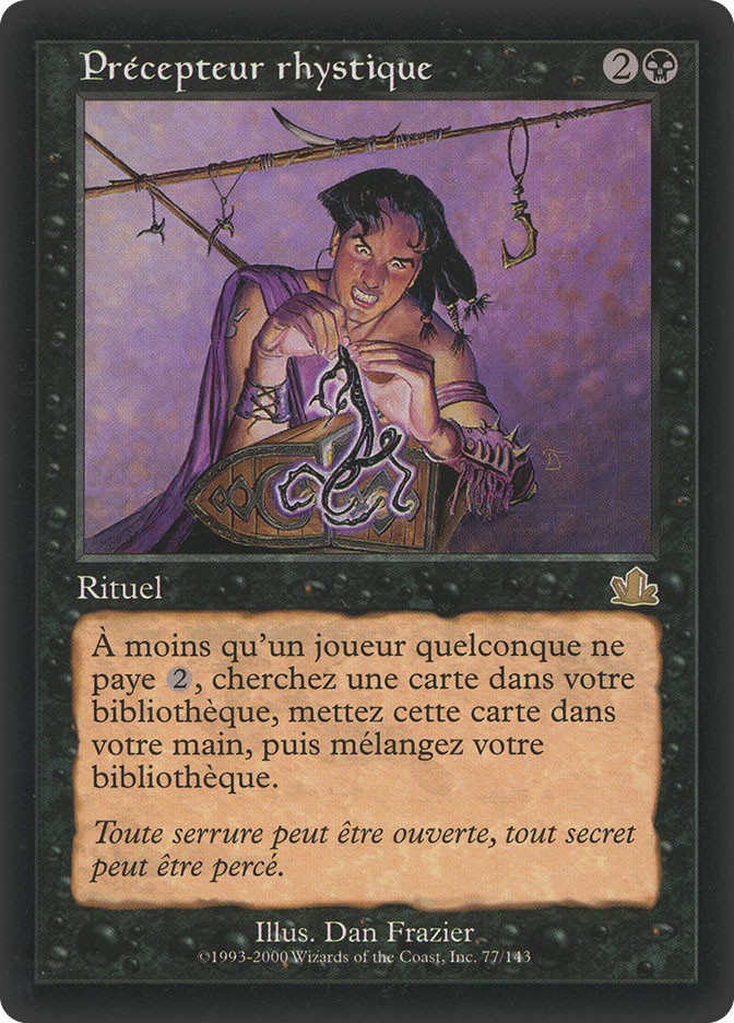 Rhystic Tutor | Prophecy - French | Star City Games