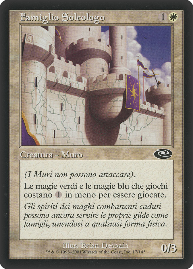Sunscape Familiar | Planeshift - Italian | Star City Games