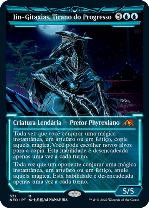 Jin-Gitaxias, Progress Tyrant (Showcase) | Kamigawa: Neon Dynasty