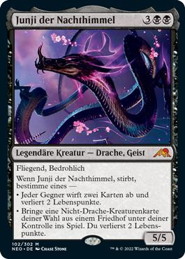 Junji, the Midnight Sky | Kamigawa: Neon Dynasty - German