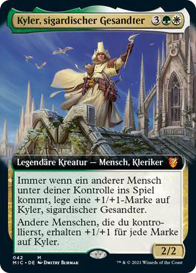 Kyler, Sigardian Emissary (Extended Art) | Innistrad: Midnight Hunt  Commander - Variants - German | Star City Games