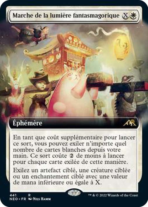 March of Otherworldly Light (Extended Art) | Kamigawa: Neon
