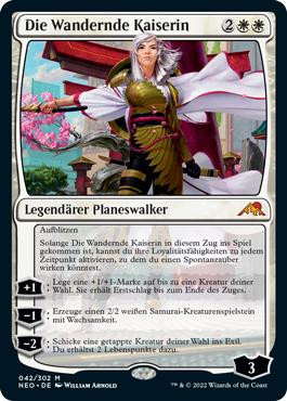 The Wandering Emperor | Kamigawa: Neon Dynasty - German | Star