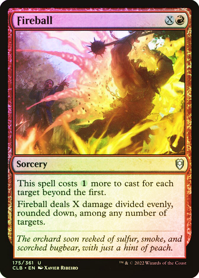 mtg cards like fireball Version of with "y" in casting cost rounded down Delayed Blast Fireball | Commander