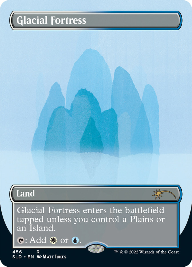 Secret Lair 雪氷基本土地 5種セット 英語 MTG Glacial Fortress | Secret Lair Drop | Star City Games