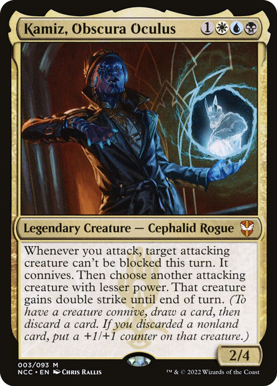 Kamiz, Obscura Oculus | Streets of New Capenna Commander