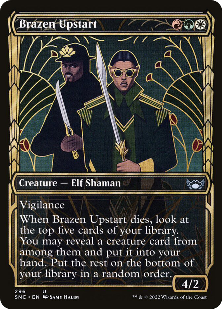 Brazen Upstart (Showcase) | Streets of New Capenna - Variants