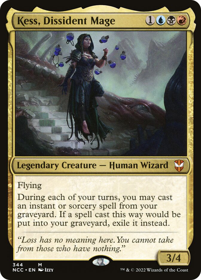 mtg kess commander deck Kess, Dissident Mage