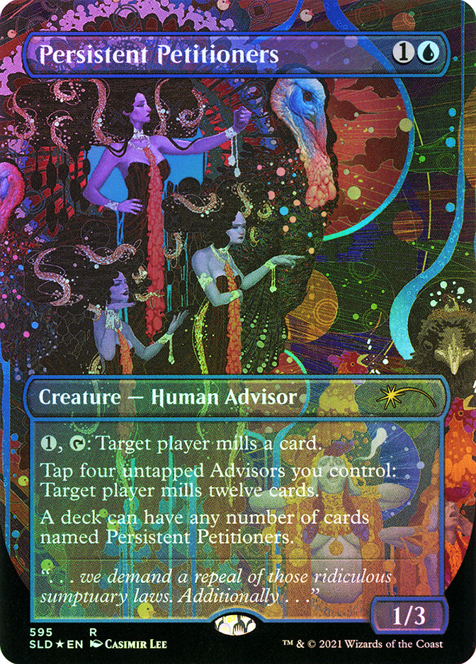 Persistent Petitioners (Secret Lair) (#595) (Borderless) | Promo  