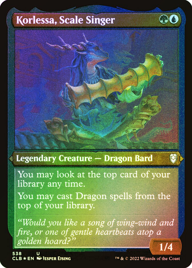 Korlessa, Scale Singer | Commander Legends: Battle for Baldur's