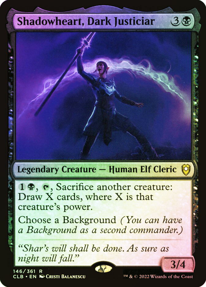 mtg shadowheart commander deck  ,  MTG - Commander Legends: Battle for Baldur's Gate #146  ()