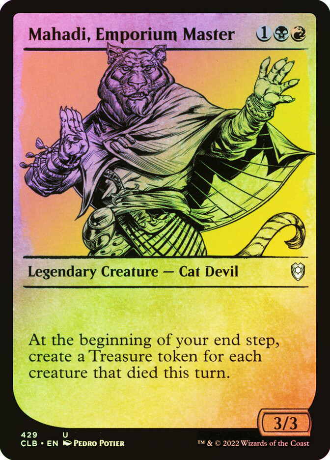 Mahadi, Emporium Master | Commander Legends: Battle for Baldur's
