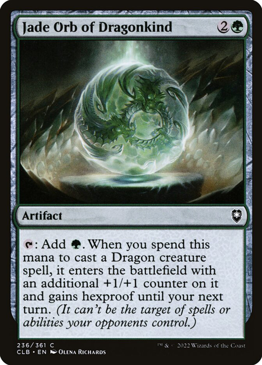 Jade Orb of Dragonkind | Commander Legends: Battle for