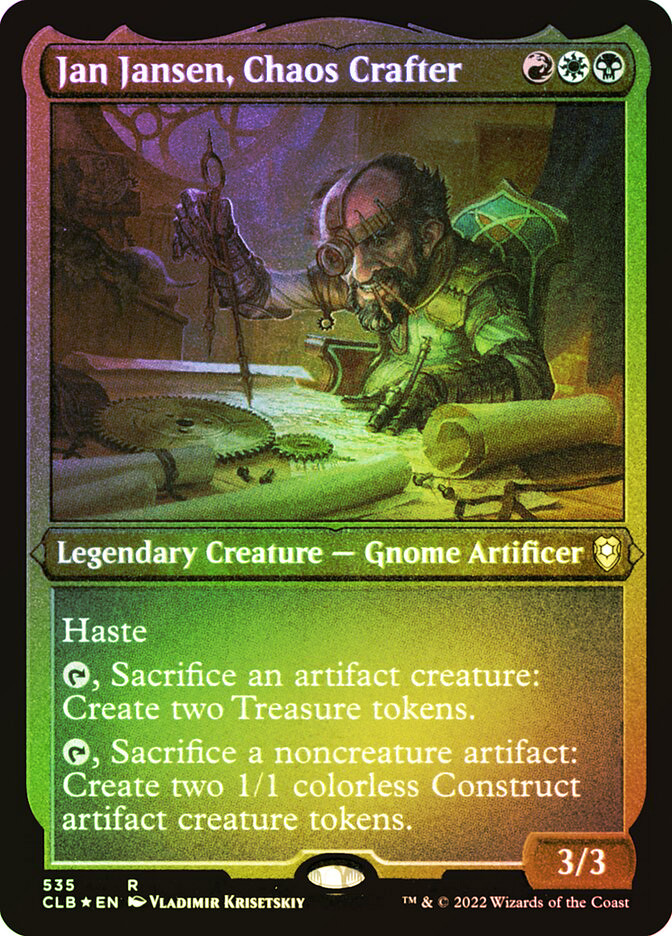 Jan Jansen, Chaos Crafter | Commander Legends: Battle for Baldur's