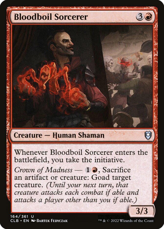 Bloodboil Sorcerer | Commander Legends: Battle for Baldur's Gate