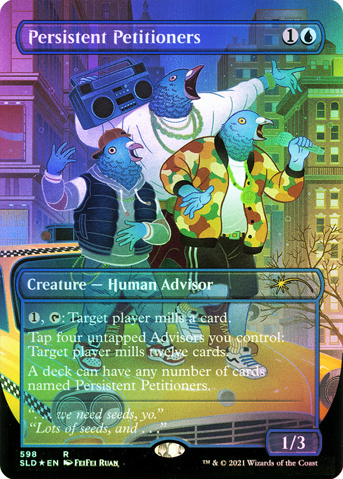 Persistent Petitioners (Secret Lair) (#598) (Borderless) | Promo  