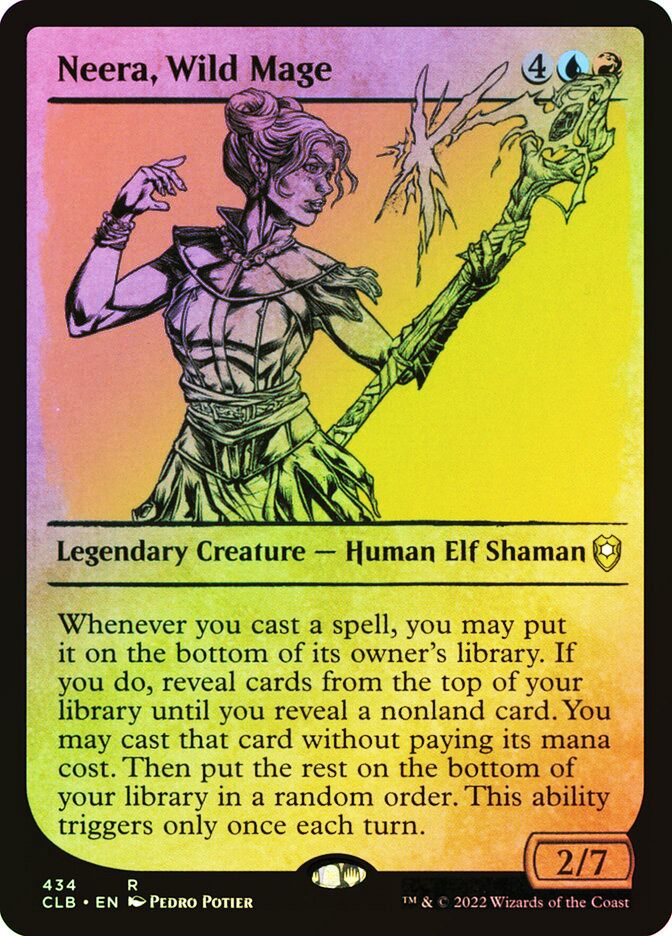 Neera, Wild Mage | Commander Legends: Battle for Baldur's Gate