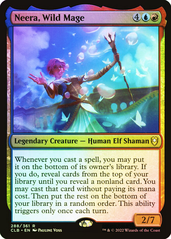 Neera, Wild Mage | Commander Legends: Battle for Baldur's Gate