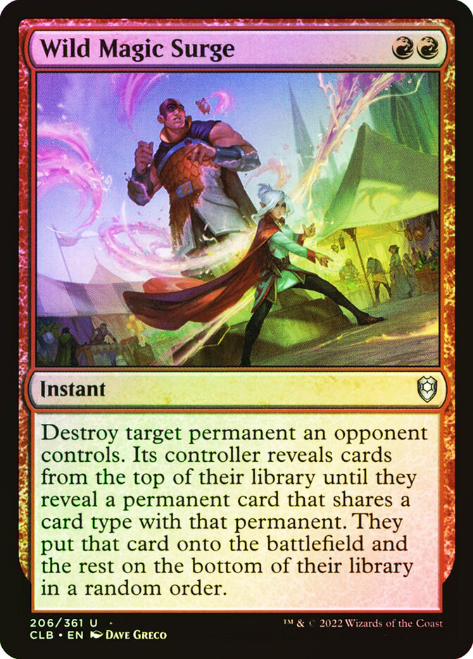 Wild Magic Surge | Commander Legends: Battle for Baldur's Gate