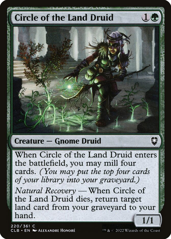 mtg druid cards Circle of the Land Druid