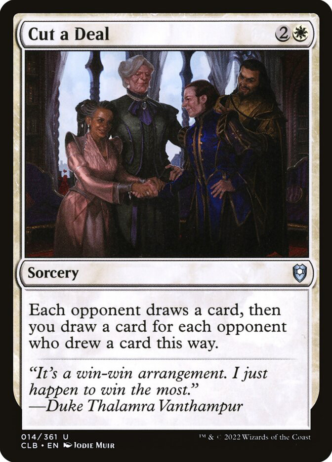 Cut a Deal | Commander Legends: Battle for Baldur's Gate | Star