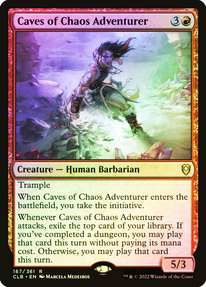 Caves of Chaos Adventurer | Commander Legends: Battle for Baldur's