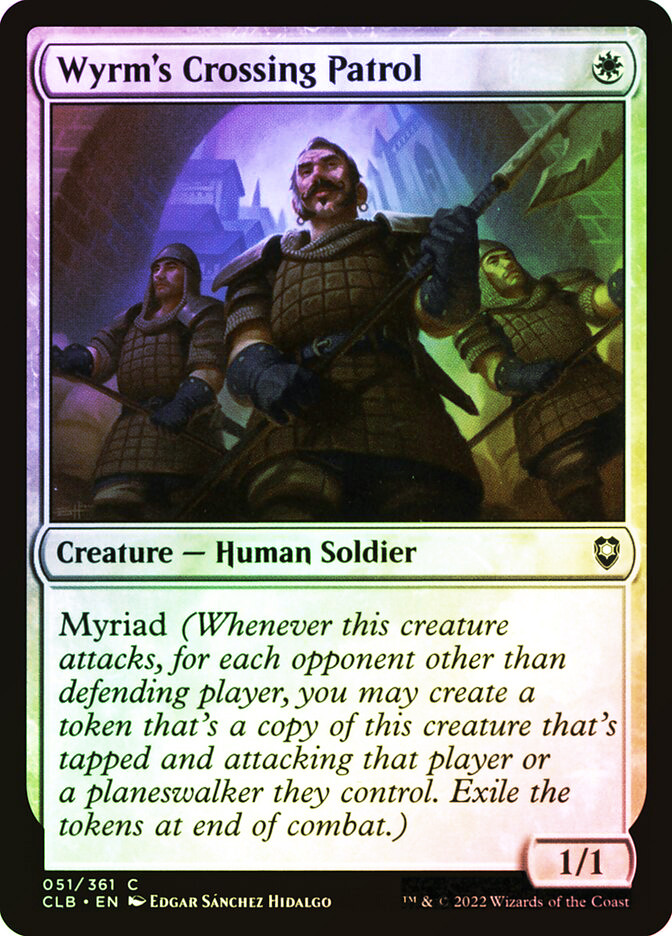 Wyrm's Crossing Patrol | Commander Legends: Battle for Baldur's