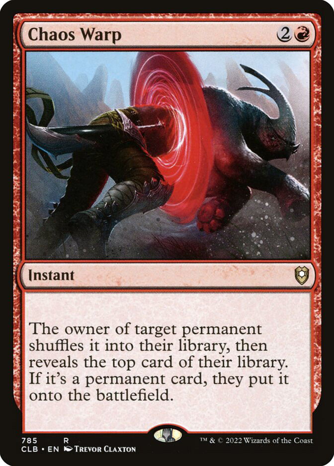 Chaos Warp | Commander Legends: Battle for Baldur's Gate | Star