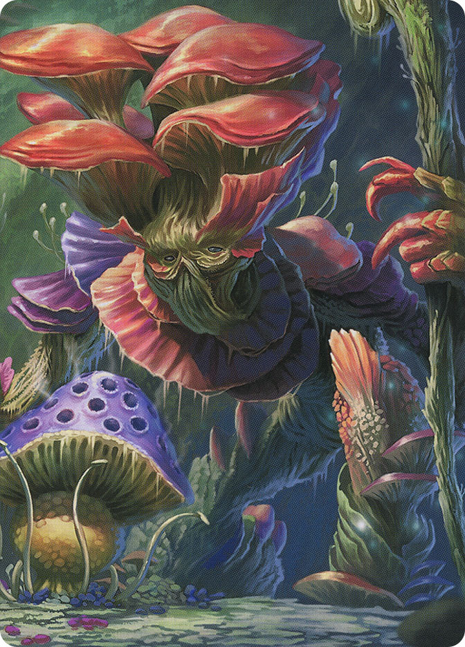 Myconid Spore Tender Art Card} // {Myconid Adult Stat Card} | Art
