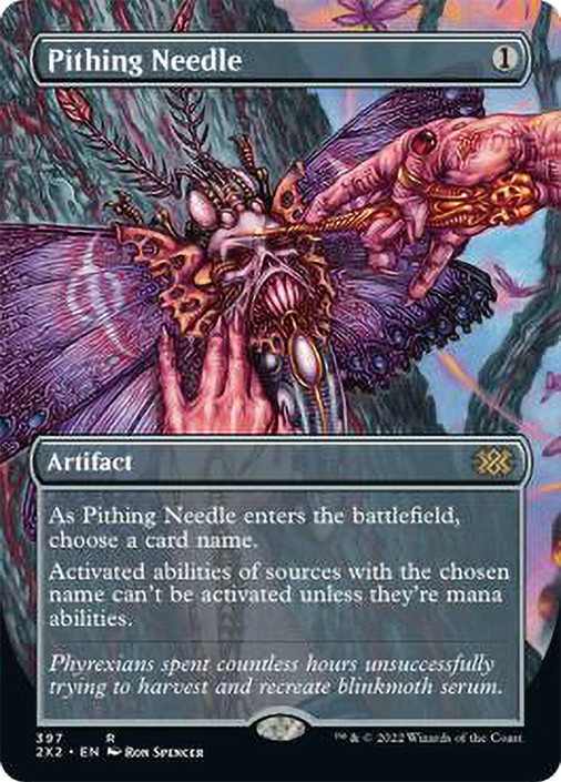 Pithing Needle (Borderless) Double Masters 2022 Variants Star City Games