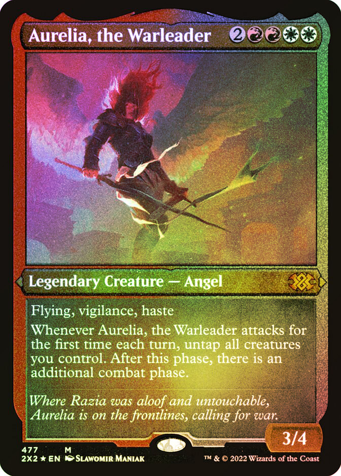 Aurelia, the Warleader | Double Masters 2022 | Star City Games