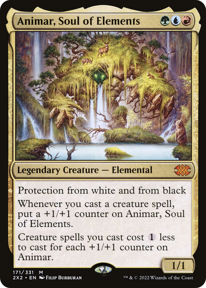 MTG/SLD/Animar & Friends/未開封/1個 Animar, Soul of Elements | Double Masters 2022 | Star City Games