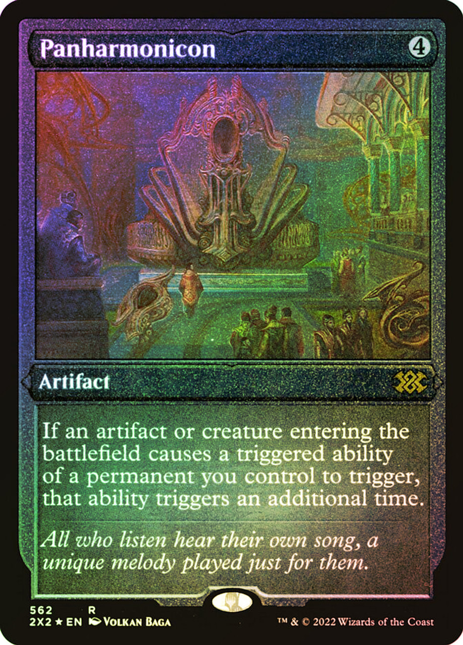 ♧MTG foil パンハモニコン 日)【エッチングFoil】パンハモニコン / Panharmonicon【2X2