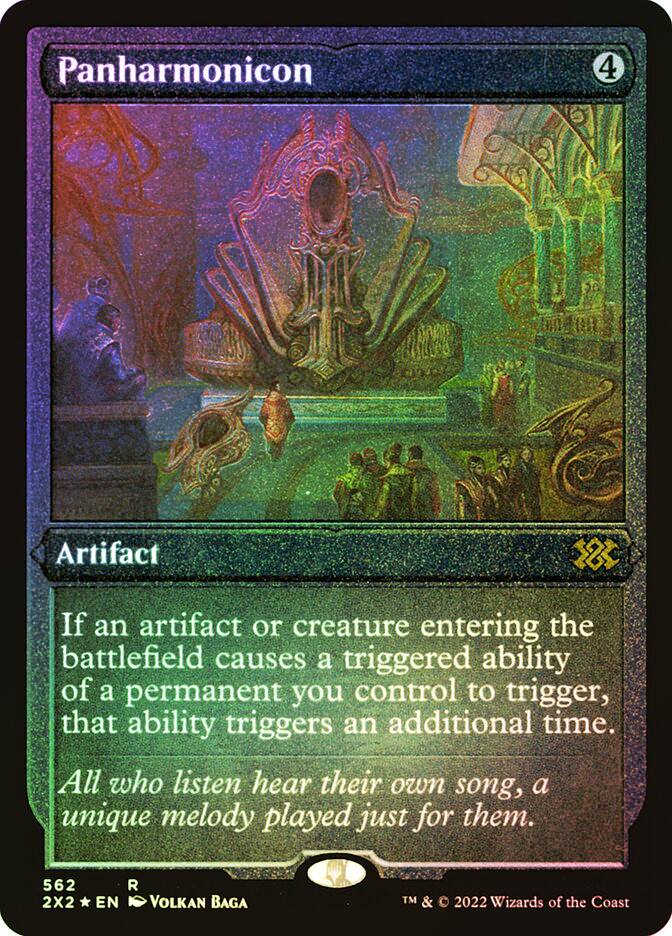Panharmonicon (Foil Etched) Double Masters 2022 Alternate Foil