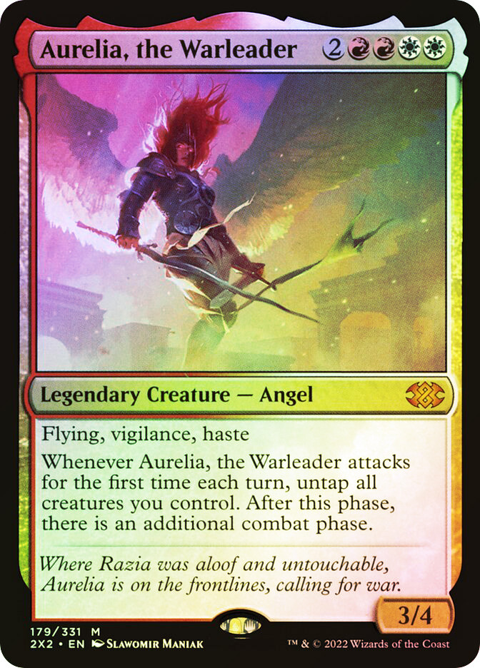 Aurelia, the Warleader | Double Masters 2022 | Star City Games