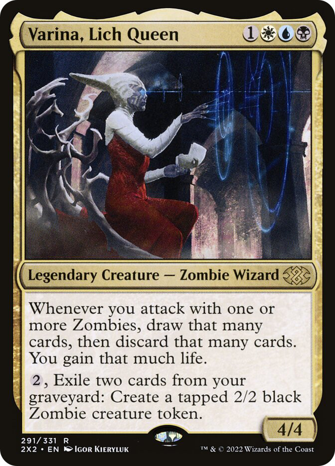 Varina, Lich Queen | Double Masters 2022 | Star City Games