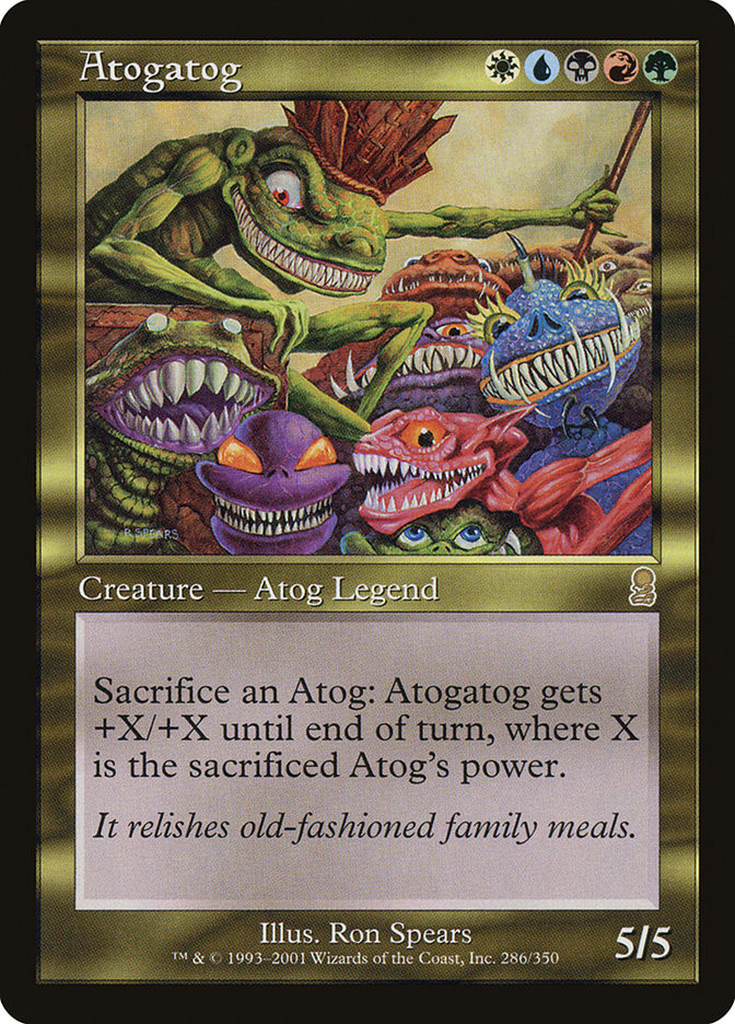 アトガトグfoil Atogatog | Odyssey | Star City Games