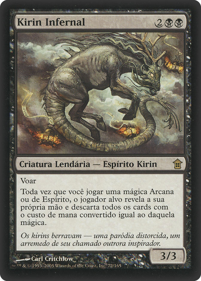Infernal Kirin | Saviors of Kamigawa - Portuguese | Star City Games