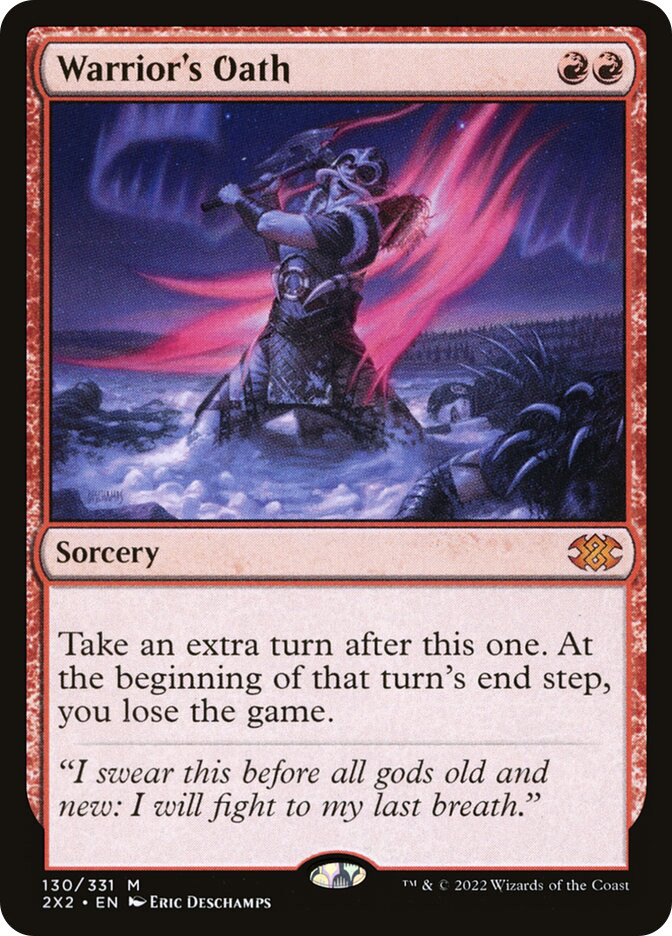 MTG warrior‘s oath Warrior's Oath | Double Masters 2022 | Star City Games