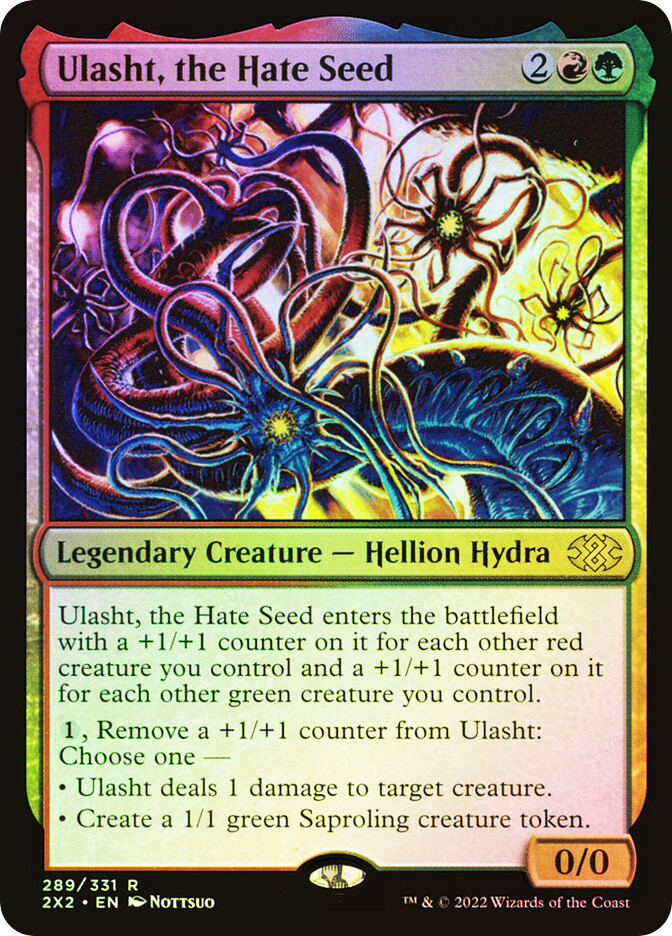MTGPSA鑑定済 Ulashtthe Hate Seed アーティストプルーフ Ulasht, the Hate Seed | Double Masters 2022 | Star City Games