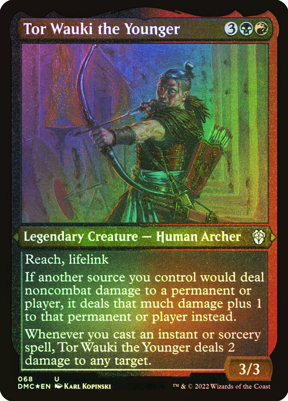 Tor Wauki the Younger (Foil Etched) | Dominaria United
